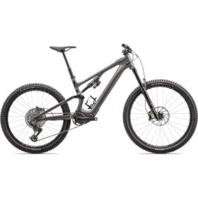 Specialized VTT Électrique Carbone – TURBO LEVO SL EXPERT – 2023 – gloss smoke / gloss black / satin flo red / silver dust