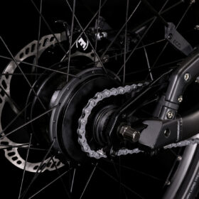 CUBE Vélo Cargo Électrique – CARGO DUAL HYBRID 1000 – 2025 – flashgrey / black