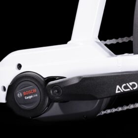 CUBE Vélo Cargo Électrique – CARGO DUAL HYBRID 1000 – 2025 – flashgrey / black