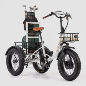 Biwbik KHALI Tricycle électrique blanc