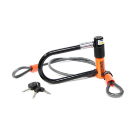 Antivol U Kryptonite Evolution Mini 7 avec câble KryptoFlex