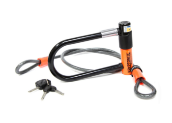 Antivol U Kryptonite Evolution Mini 7 avec câble KryptoFlex