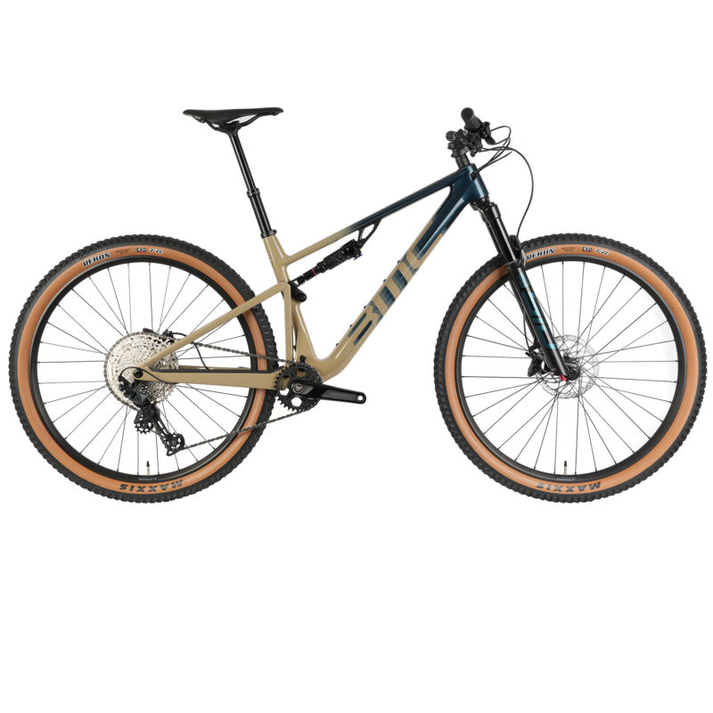 BMC VTT Carbone 29&Prime; – FOURSTROKE LT TWO – 2024 – sparkling dark petrol / sand
