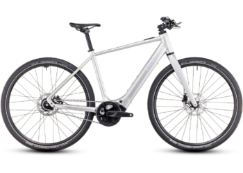 CUBE Vélo Électrique de Ville – EDITOR HYBRID SLX 400X – 2025 – sleekgrey / spectral