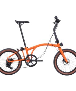 Brompton G Line - 8-Speed - Medium Bar - Extended Seatpost - 20" Vélo Pliant - 2025 - adventure orange