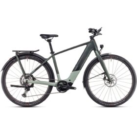 CUBE VTC Électrique Carbone – KATHMANDU HYBRID C:62 SLT 400X – 2025 – stellar / origanogreen