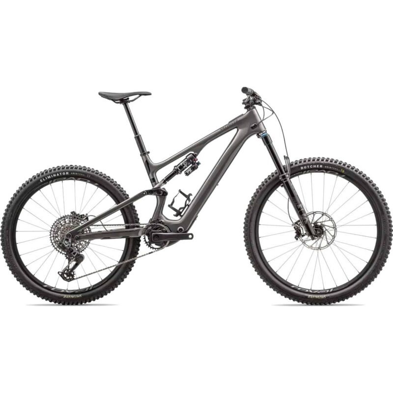 Specialized VTT Électrique Carbone – TURBO LEVO SL EXPERT – 2023 – gloss smoke / gloss black / satin flo red / silver dust
