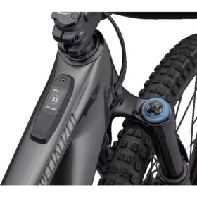 Specialized VTT Électrique Carbone – TURBO LEVO SL EXPERT – 2023 – gloss smoke / gloss black / satin flo red / silver dust