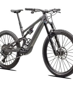 Specialized VTT Électrique Carbone - TURBO LEVO SL EXPERT - 2023 - gloss smoke / gloss black / satin flo red / silver dust