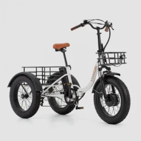 Biwbik KHALI Tricycle électrique blanc