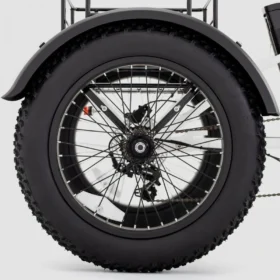 Biwbik KHALI Tricycle électrique blanc