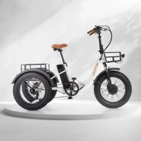 Biwbik KHALI Tricycle électrique blanc