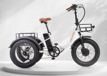 Biwbik KHALI Tricycle électrique blanc
