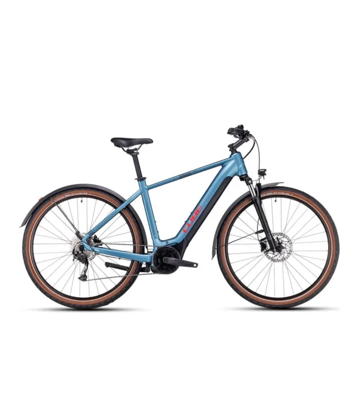 Cube Nuride Hybrid Performance 500 Allroad metalblue’n’red 2023
