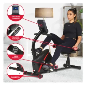VÉLO D’APPARTEMENT – CARDIO MASTER CONNECTÉ