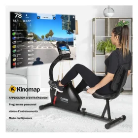 VÉLO D’APPARTEMENT – CARDIO MASTER CONNECTÉ