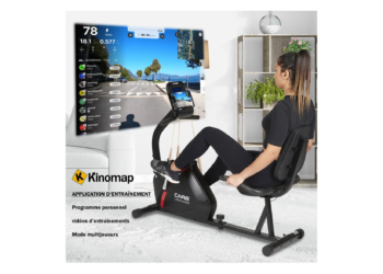 VÉLO D’APPARTEMENT – CARDIO MASTER CONNECTÉ
