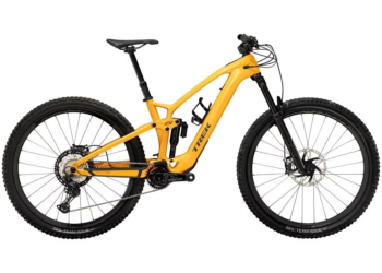 VTT Électrique Tout-Suspendu Trek Fuel EXe 9.8 Shimano XT 12V 360 Wh 29 » Jaune 2023