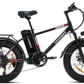 VTT électrique Samebike XWC05 750W 20” 13Ah 25km/h 80km Rouge