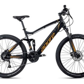 VTT électrique aluminium Adore Xpose 27.5″ Noir 250 Watt Li-Ion 36V/14 Ah/504 Wh 27 vitesses