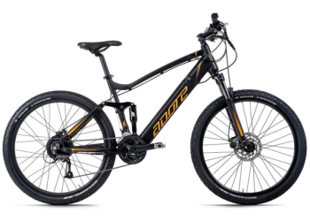 VTT électrique aluminium Adore Xpose 27.5″ Noir 250 Watt Li-Ion 36V/14 Ah/504 Wh 27 vitesses