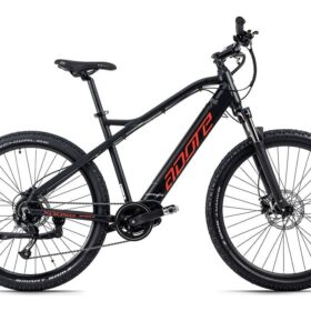 VTT semi rigide électrique Adore Xpose 27.5″ Rouge-noir 250 Watt Li-Ion 36V/14 Ah/504 Wh 9 vitesses