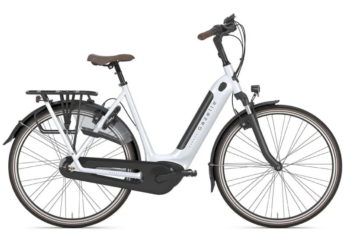 Vélo de ville électrique Gazelle Grenoble C7+ HMB blanc