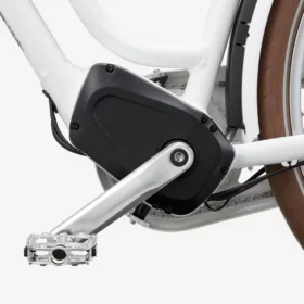 Vélo de ville électrique connecté Elops 920 E Connect LF blanc