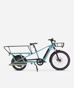 vélo cargo longtail electrique Elops chargement arrière R500